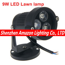 9W LED Lawn lamps AC85-265V Outdoor lighting IP65 Waterproof LED Garden Wall Yard Path Pond Flood Spot Light 2024 - buy cheap