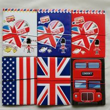 Personality London England Travel 3D Passport Cover Card Bag PVC Leather Business  Porte Carte Simple Credit Card Holder 2024 - buy cheap