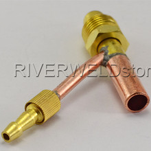 TIG Fitting 5/8"-18 Male Cable and Gas Separate Cable Front Connector For WP-26 Torch 2024 - buy cheap