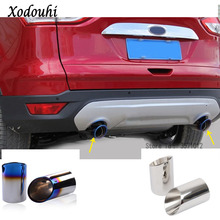 For Ford Kuga Escape 2017 2018 2019 2020 2021 Styling Muffler Exterior End Pipe Dedicate Stainless Steel Exhaust Tip Tail Outlet 2024 - buy cheap
