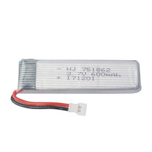 3.7v 600mah Li-bateria de polímero Para V930 V977 V966 2.4G RC helicóptero Zangão 2024 - compre barato