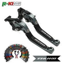 Logo (ZZR1100) For Kawasaki ZZ-R1100 ZZR 1100 1990-1992 CNC Adjustable Folding Extendable Motorcycle Brake Clutch Levers 2024 - buy cheap