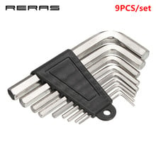 9PCS Allen Hex Key Set 1.5mm 2mm 2.5mm 3mm 4mm 5mm 6mm 8mm 10mm Wrench Portable Steel Metric Heavy Duty HexKey AllenKey Set 2024 - buy cheap