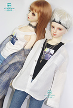 BJD accessories doll clothes for 1/3 BJD DD doll fashion fashion boyfriend shirt, vest, doll accessories, 1 3 bjd, for unisex 2024 - buy cheap