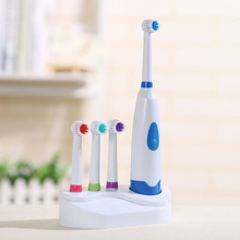 Brand New Baby Kids Toddler Electric Rotating Toothbrush With 4 Heads Oral Hygiene Tooth Brush For Baby Child Cares 2024 - buy cheap