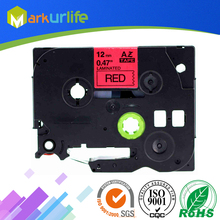 1 pcs/lot 12mm*8m Compatible For Tze 431 Tze431 Black on Red Laminated Tape P touch tze-431 Label Tape Cartridge tz431 tze-431 2024 - buy cheap