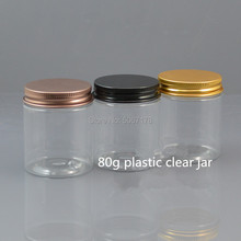 10/30/50pcs Clear 80g Plastic Cream Bottle Refillable Cosmetic Body Lotion Jar Empty DIY Handmade Mask Powder Containers 2024 - buy cheap