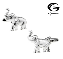 IGame-gemelos de elefante, Color plata de latón, Material de diseño Animal, novedad, envío gratis 2024 - compra barato