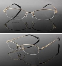 Gafas de Metal gruesas para mujer y hombre, anteojos con montura óptica graduada, envío gratis 2024 - compra barato