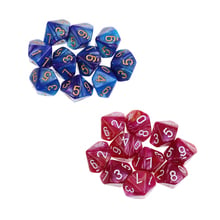 20x Dice D10 Polyhedral Dice for Dungeons and Dragons DND RPG MTG Board Game 2024 - buy cheap