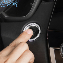 Кольцо для выключателя ключа зажигания автомобиля, декоративная крышка для Ford Focus Kuga Fiesta Ecosport Mondeo Escape Explorer Edge Mustang Fusion 2024 - купить недорого