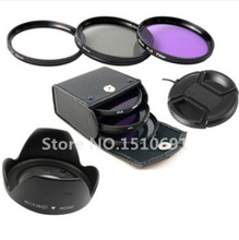 67mm UV+CPL+FLD Lens Filter+lens cap+len hood for canon nikon pentax sony camera 2024 - buy cheap