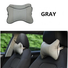 1pcs Car Headrest Neck pillow seat cushion For Peugeot RCZ 206 207 208 301 307 308 406 407 408 508 2008 3008 4008 5008 6008 2024 - buy cheap