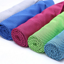 Multicolor 100*30cm Ice Towel Utility Enduring Instant Cooling Towel Heat Relief Reusable Chill Cool Towel Cold towel 2024 - buy cheap