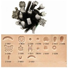 16pcs Kit Diy Leather Working Saddle Making Tools Carving Leather Craft Stamps 2024 - buy cheap
