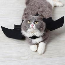 Pet Costumes Bat Wings Black Cool Fancy Dress Dog Cat Decoration Adjustable Cat Wings for Pets decoration Pet Products 2024 - buy cheap
