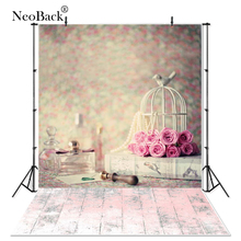 NeoBack Vinyl Cloth Photographic Background Printed Newborn Baby Photo Background Children Kids Birthday Photocall Banner 2024 - buy cheap