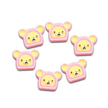 LF 20Pcs Resin Bear 21x16mm Decoration Crafts Flatback Cabochon Embellishments For Scrapbooking Kawaii Cute Diy Accessories 2024 - buy cheap