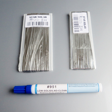 20M Tab wire + 2M Bus wire PV Ribbon Tabbing wire +1pc 951 10ml Soldering Rosin Flux Pen 2024 - buy cheap