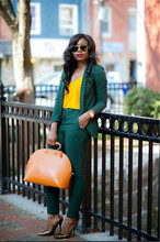 Green Women Shawl Lapel Jacket+Pants Women Business Suits Women Pantsuit Office Uniform Style Female Trouser Suit Custom Made 2024 - buy cheap