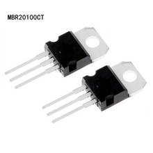 10pcs MBR20100CT MBR20100 TO-220 100V 20A MOSFET 2024 - buy cheap