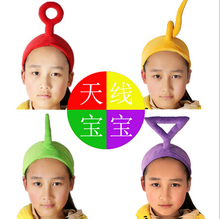 Free Shipping!MOQ=1PCS New Fashion Ladies soft cartoon Teletubbies Headband Elastic Hair Band 4 Colors 2024 - buy cheap