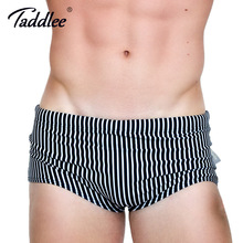 Taddlee-bañador Sexy para hombre, bóxer de cintura baja, pantalones cortos para tabla de Surf, bañadores gays, trajes de baño tradicionales con estampado 3D 2024 - compra barato