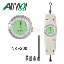 NK-200 200N Analog Push Pull  Force Gauge Dynamometer Measuring Instruments High Quality Dynamometer 2024 - купить недорого