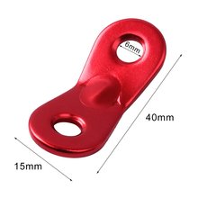 Parachute Cord Lock Toggle Tensioners Outdoor 8 Shape Rope Peanut Stopper Aluminium Alloy Buckle Outdoor Camping Buckle 2024 - buy cheap