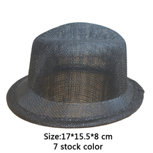 Sinamay chapéu superior mini chapéu de fascinador para fazer millinery 2024 - compre barato
