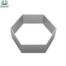 Hexagon Shape Cake Decorating Fondant Cutters Tools,Pastry Baking Molds,Direct Selling 2024 - buy cheap