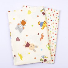 Tecido de sarja de algodão estampado de urso e costura para roupas de cama de bebê acolchoada de patchwork material de pano d30 2024 - compre barato