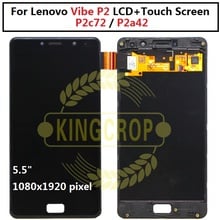 Original LCD For 5.5" Lenovo Vibe P2 LCD Display Touch Screen Digitizer Assembly With Frame For Lenovo P2 P2c72 P2a42 LCD 2024 - buy cheap