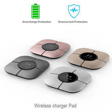 10W 9V Fast Wireless Charger for Samsung S9 S8 Plus S6 S7 Edge Note 8 iPhone X 8 Qi Certified Mini Desktop Wireless Charging Pad 2024 - buy cheap
