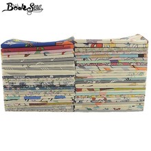 Booksew New 100% Cotton Fabric Flower Cartoon Printed 25x45cm DIY Tissu Toy Sewing Material Telas Patchwork Algodon Home Textile 2024 - buy cheap