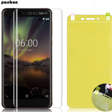 Гидрогелевая пленка для Nokia 6 6,1 Plus, Противоударная нано-пленка с полным покрытием для Nokia 6 2018 X6, защита экрана 2024 - купить недорого