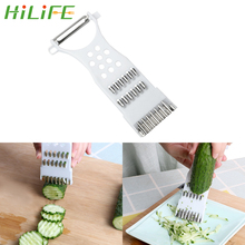 HILIFE Garlic Grater Potato Peeler Kitchen Gadgets Cucumber Carrot Slicer Graters Vegetables Cutter Fruit Vegetable Tools 2024 - buy cheap