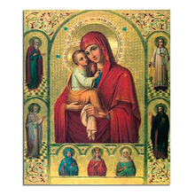 Our Lady 42x50cm New 100% Full Area Highlight Diamond Needlework Diy Diamond Painting Kit 3D Diamond Cross Stitch Embroidery 2024 - buy cheap