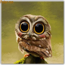 Diy crafts Diamond painting bird cross stitch Full diamond embroidery animal DIY round\square diamond mosaic home decor Cute owl 2024 - buy cheap