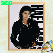 Michael Jackson-pintura de diamante 5D DIY, cuadrados bordado de diamantes, mosaico de diamantes de imitación, MJ 2024 - compra barato