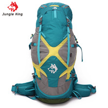 Jungle King Free Shipping Professional Waterproof Rucksack Internal Frame Climb Camping Hiking Backpack Mountaineering Bag 60+5L 2024 - buy cheap