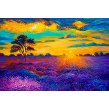 DIY Diamond Embroidery Sunset flower sea Diamond Painting Cross Stitch Needlework Craft Full Square Rhinestone Mosaic Y2060 2024 - buy cheap