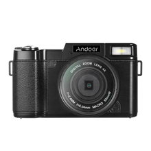 Andoer 1080P 15fps Full HD 24MP Digital cámara videocámara Anti-shake 4X Zoom Digital retráctil linterna filtro UV 2024 - compra barato