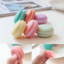 Portable Candy Color Mini Cute Macarons Jewelry Ring Necklace Carrying Case Organizer Storage Box 2024 - buy cheap