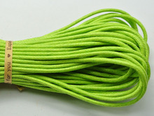 30 Meters Green 2mm Waxed Cotton Beading Cord  Jewelry String Thread Line diy accessories 2024 - buy cheap