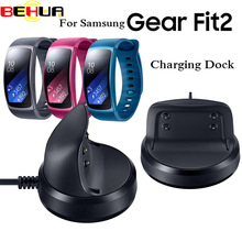 BEHUA Preto Relógios Inteligentes Carregadores 5 V 1A Alta Qualidade USB Charging Cradle Doca Carregador Para Samsung Engrenagem Fit2 Smartwatch SM-R360 2024 - compre barato