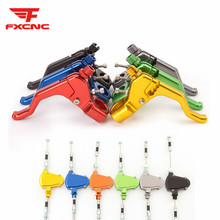 7/8" CNC Performance Motorcycle Stunt Clutch Lever Cable Perch For Kawasaki ZZR250 ZZR600 ZZR400 ZX400N ZZR 250 600 400 2024 - buy cheap