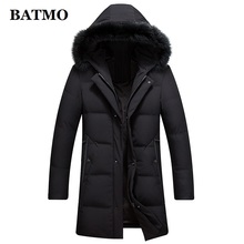 BATMO 2020 new arrival winter 90% white duck down hooded jackets men,men's winter fox fur collar down jackets,plus-size  8918 2024 - buy cheap