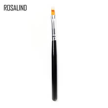 Ручка для рисования краски для ногтей ROSALIND, кисточка для ногтей, УФ-гель, ручка для рисования, черная деревянной ручкой, инструменты для маникюра и дизайна ногтей 2024 - купить недорого