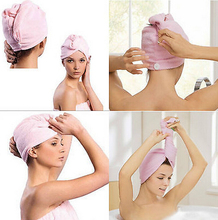 1Pcs Rabbit Print Magic dry Hair cap Quick Drying Bath Towel Sauna Spa Tub Cap Head Wrap Shower cotton dry hair cap 2024 - buy cheap